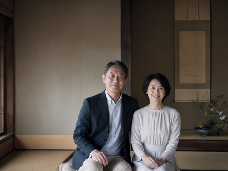 結婚記念日の記念撮影